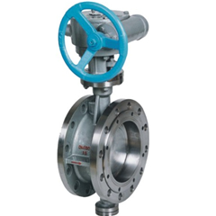 蝸輪傳動(dòng)對(duì)夾式硬密封蝶閥